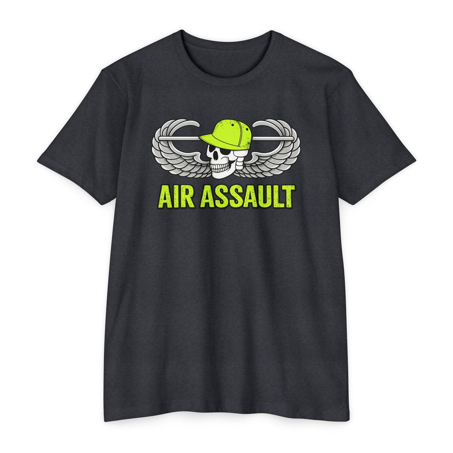 Air Assault Skull Wings T-Shirt — Military Airborne Paratrooper Tee
