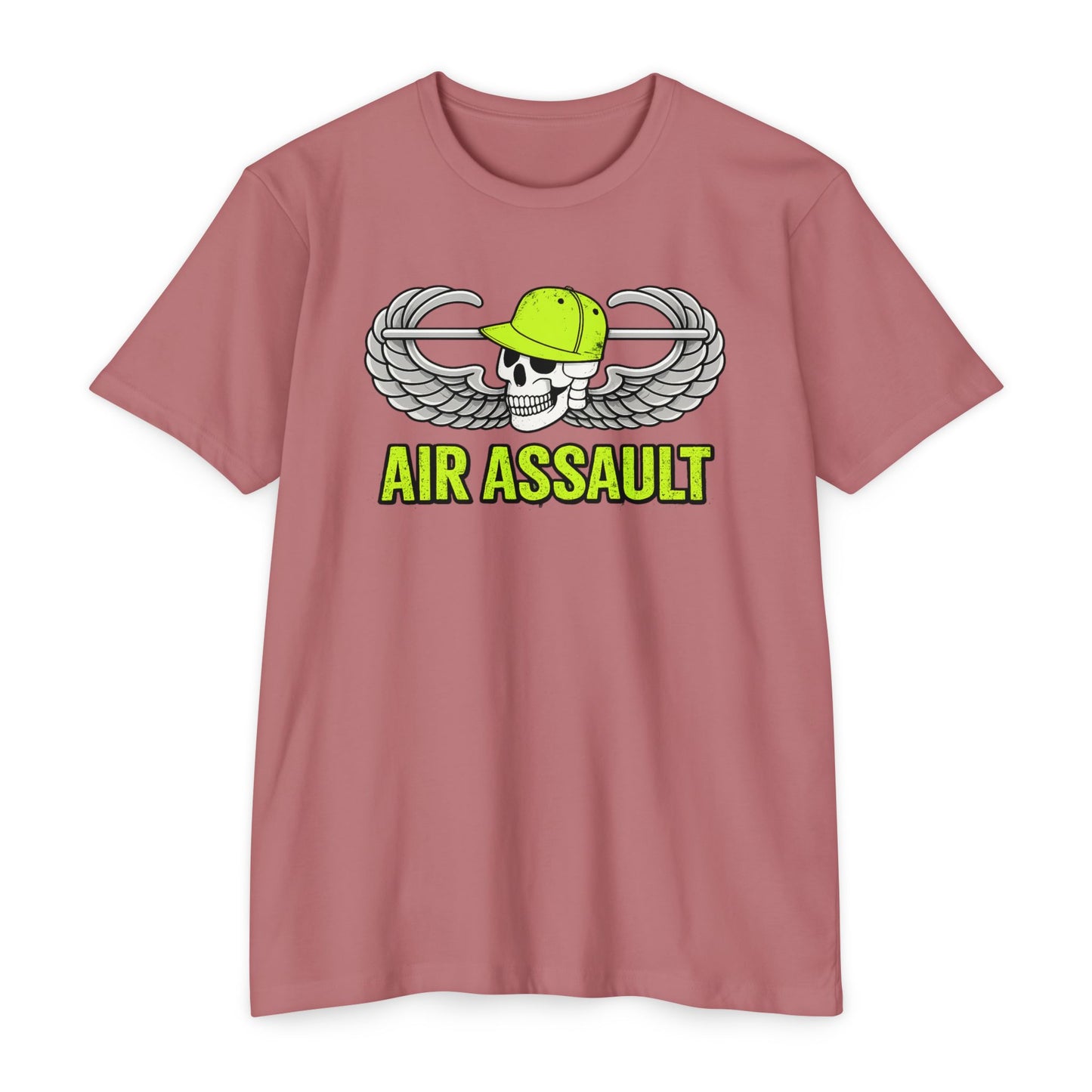 Air Assault Skull Wings T-Shirt — Military Airborne Paratrooper Tee