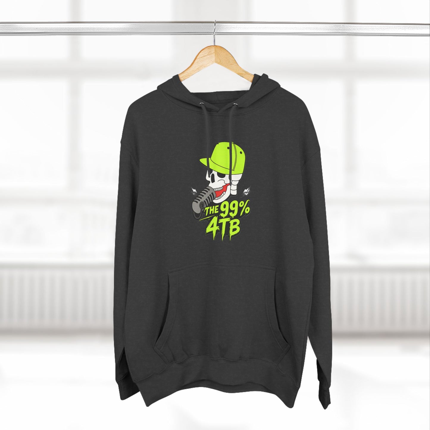 The 99% 4TB Skull Graphic Pullover