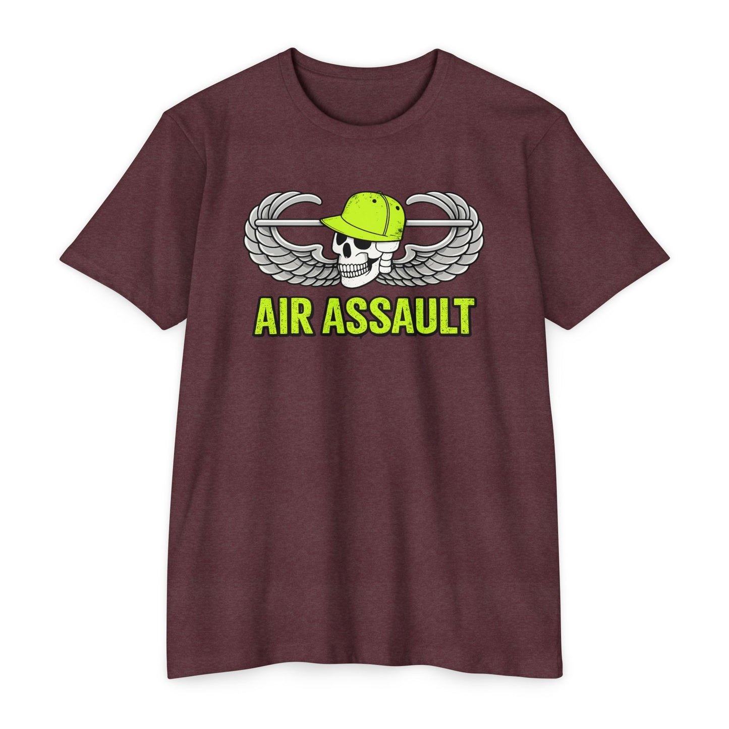 Air Assault Skull Wings T-Shirt — Military Airborne Paratrooper Tee