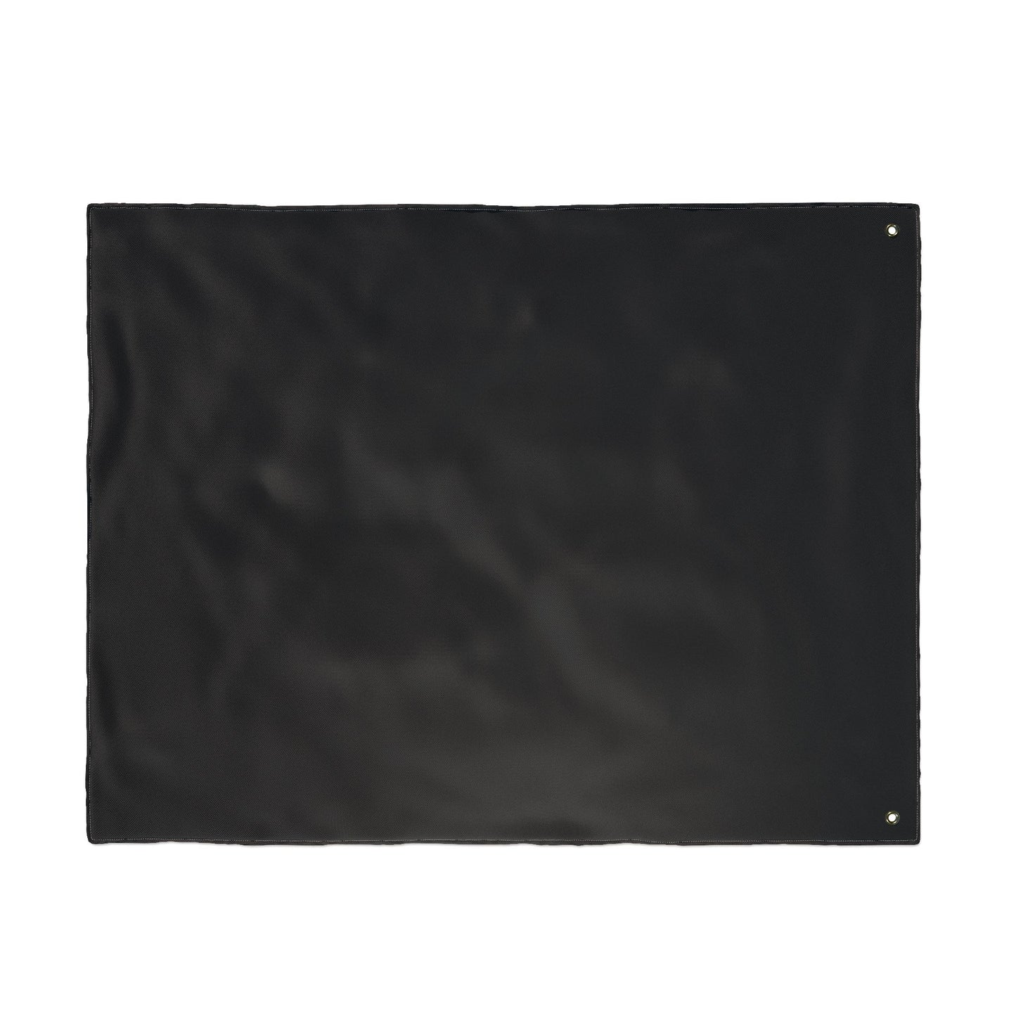 Anti Hero Logo Flag — Double-Sided Black Outdoor Banner with Neon Green Cap