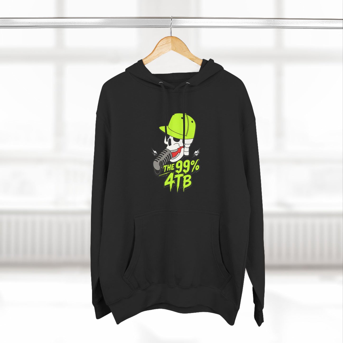 The 99% 4TB Skull Graphic Pullover