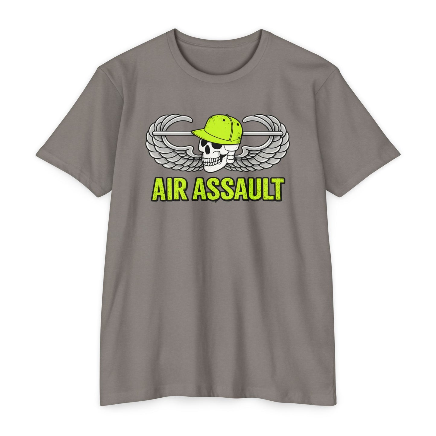Air Assault Skull Wings T-Shirt — Military Airborne Paratrooper Tee