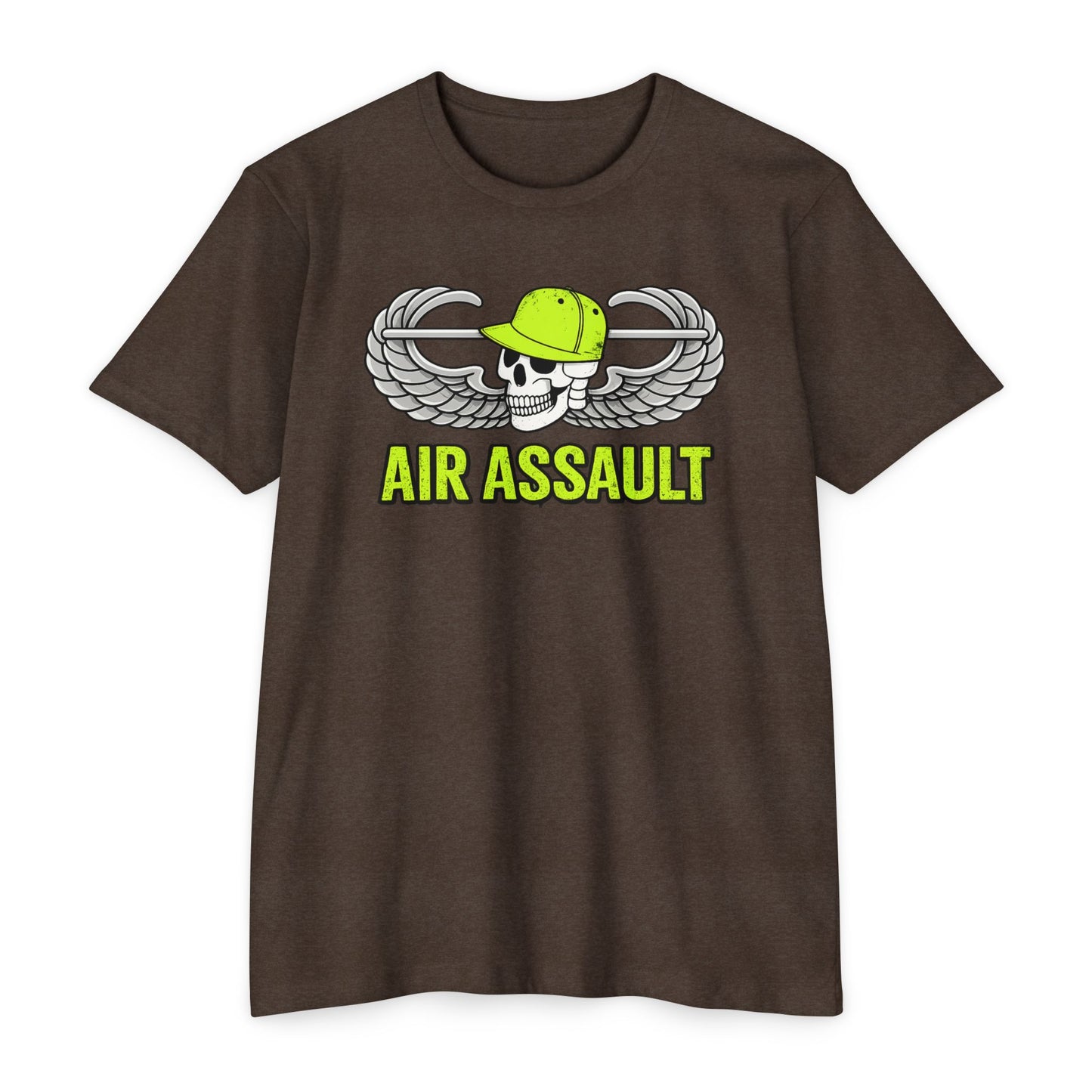 Air Assault Skull Wings T-Shirt — Military Airborne Paratrooper Tee