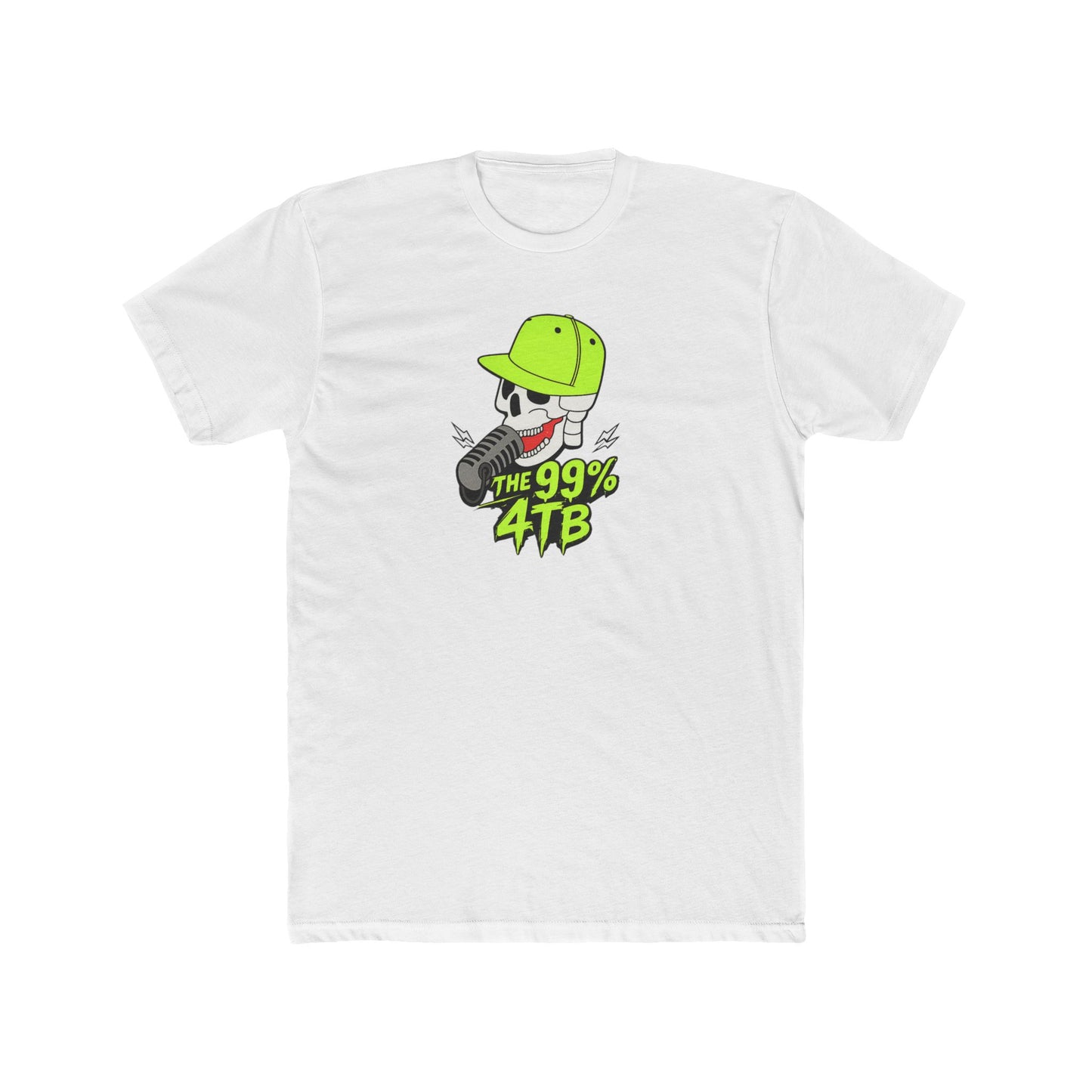 "The 99% 4TB" Neon Streetwear T-Shirt