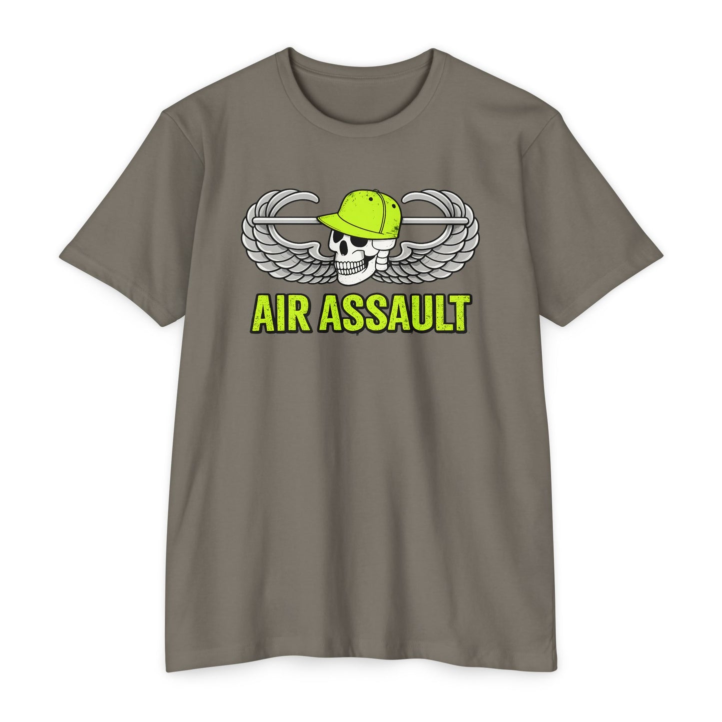Air Assault Skull Wings T-Shirt — Military Airborne Paratrooper Tee