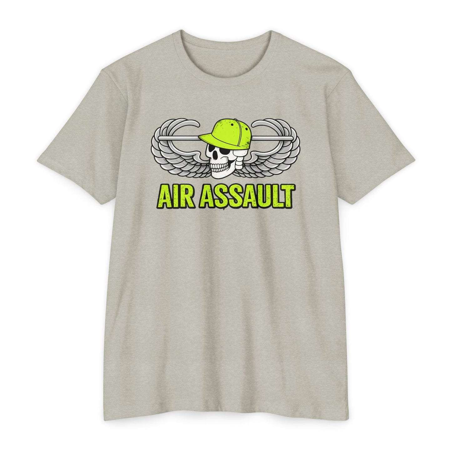 Air Assault Skull Wings T-Shirt — Military Airborne Paratrooper Tee