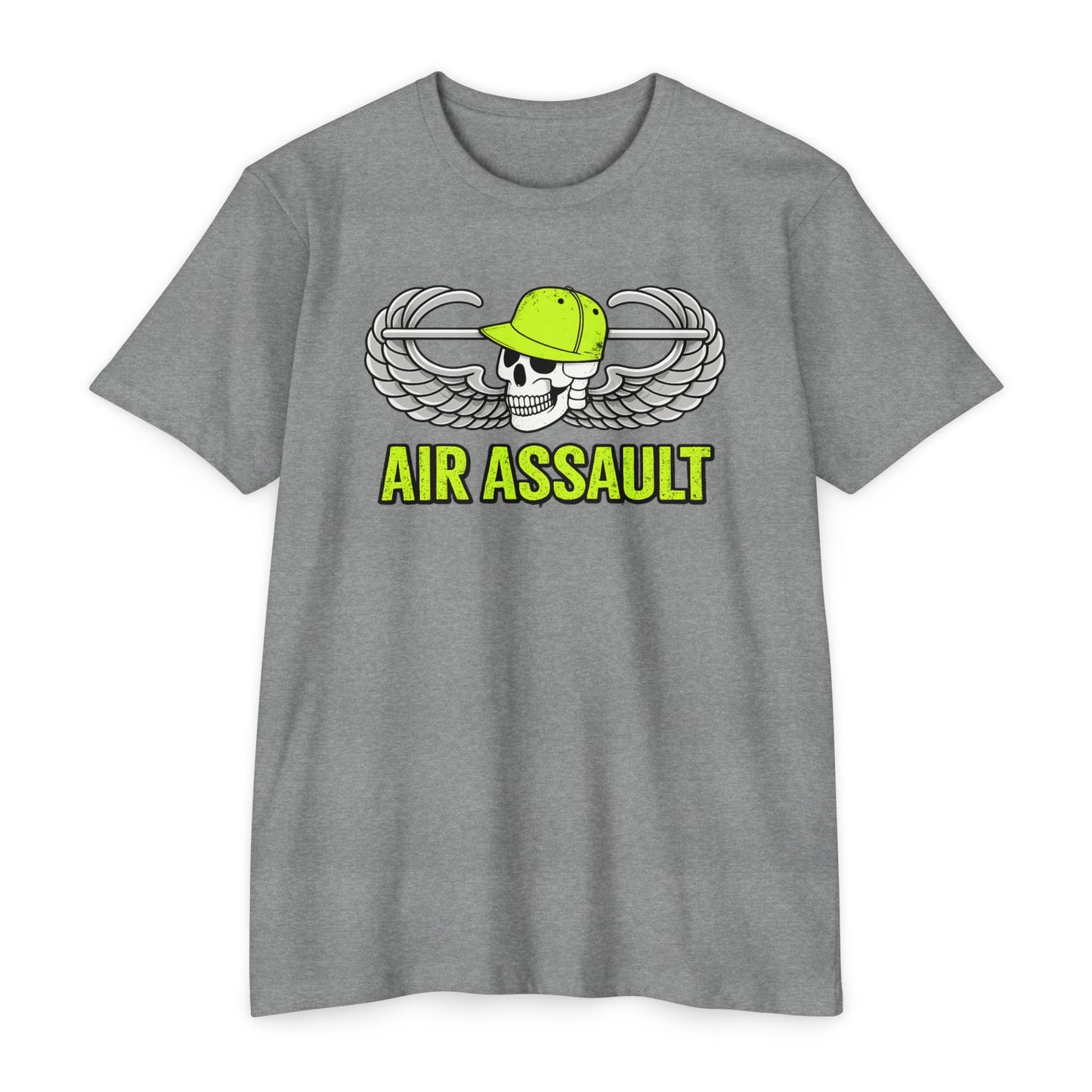 Air Assault Skull Wings T-Shirt — Military Airborne Paratrooper Tee