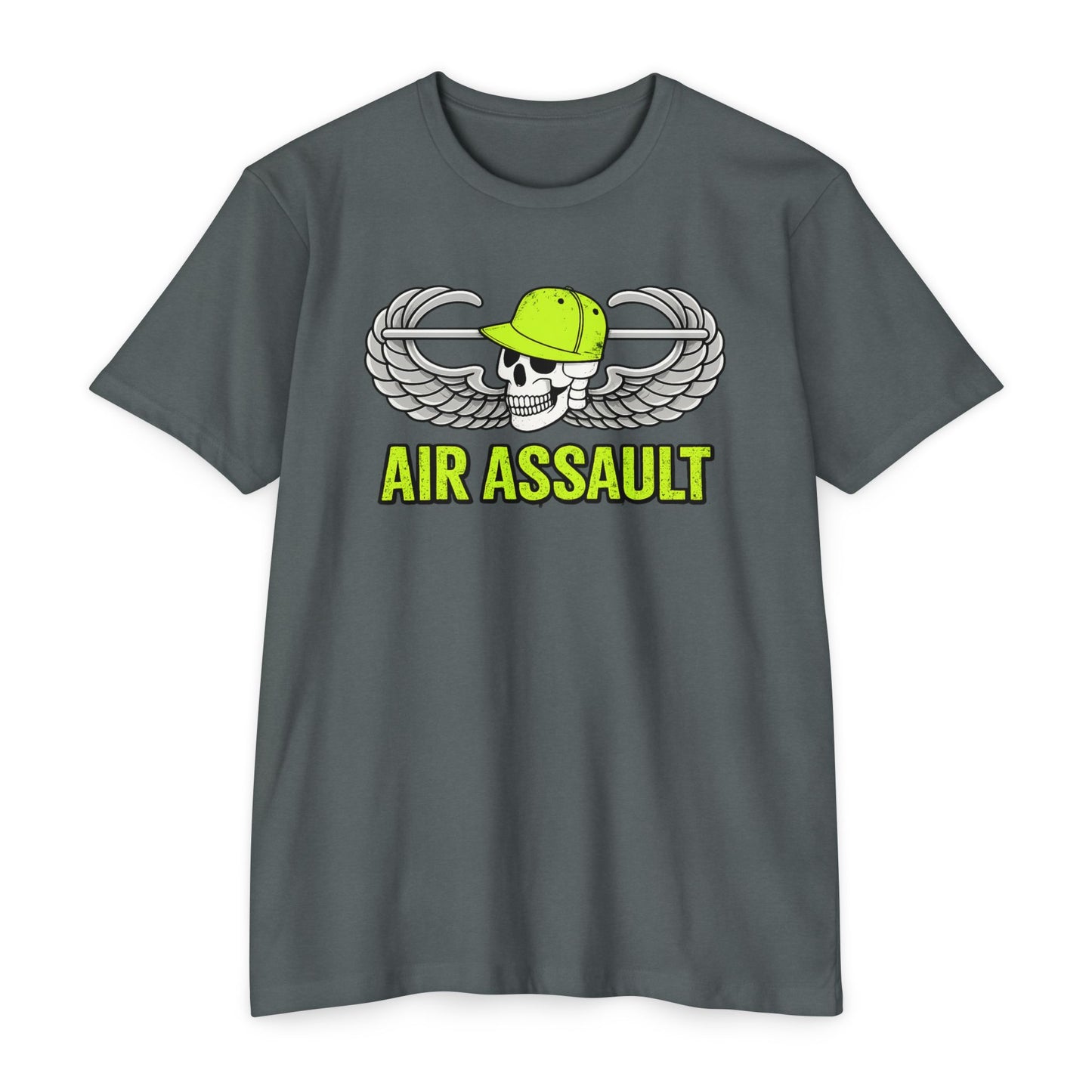 Air Assault Skull Wings T-Shirt — Military Airborne Paratrooper Tee